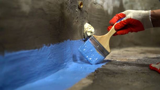 Crawl space vapor barrier installation in Springport, MI